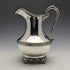 British antique silver plate cream jug